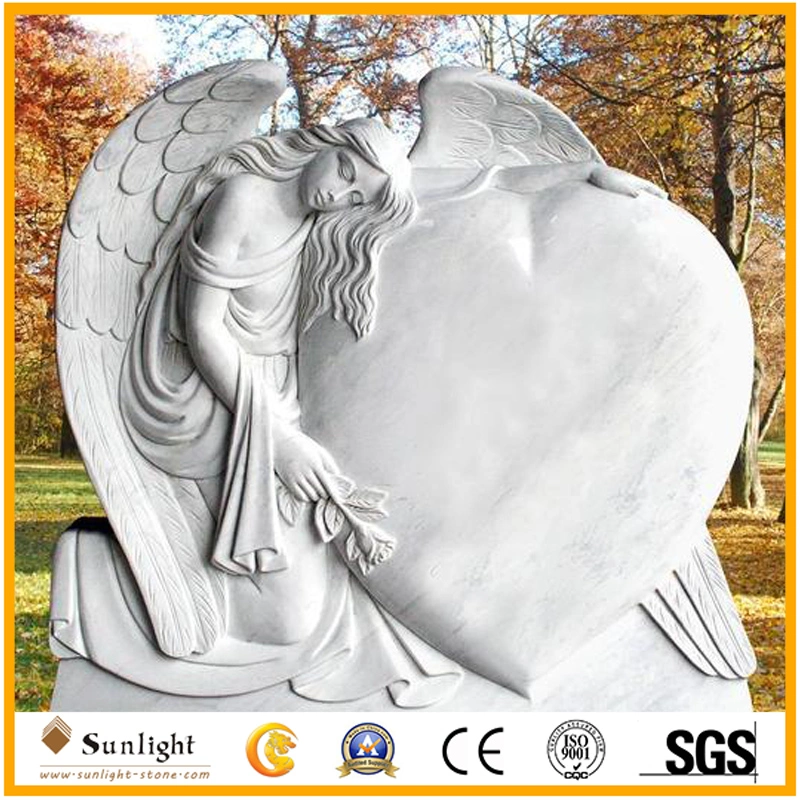 White Marble Tombstone Factory Direct Supply Luxury Tombstone